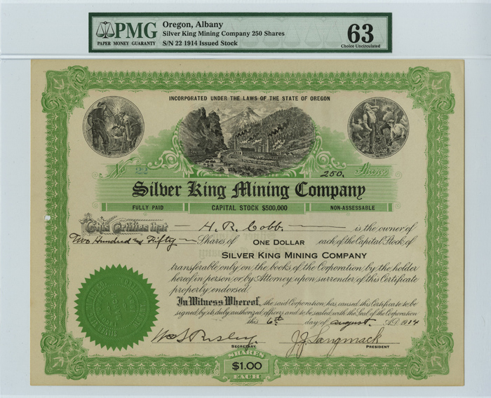 Silber King Mining Co.